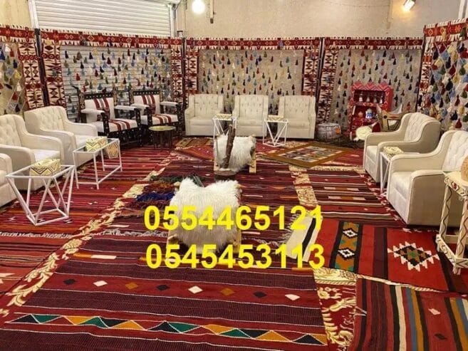 ذروة المجد لتأجير لوازم الفعاليات والمناسبات وتجهيز المخيمات