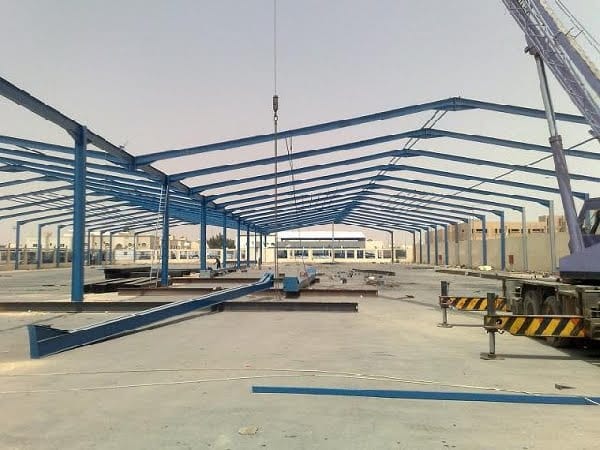 بناء هناجر الرياض و مستودعات