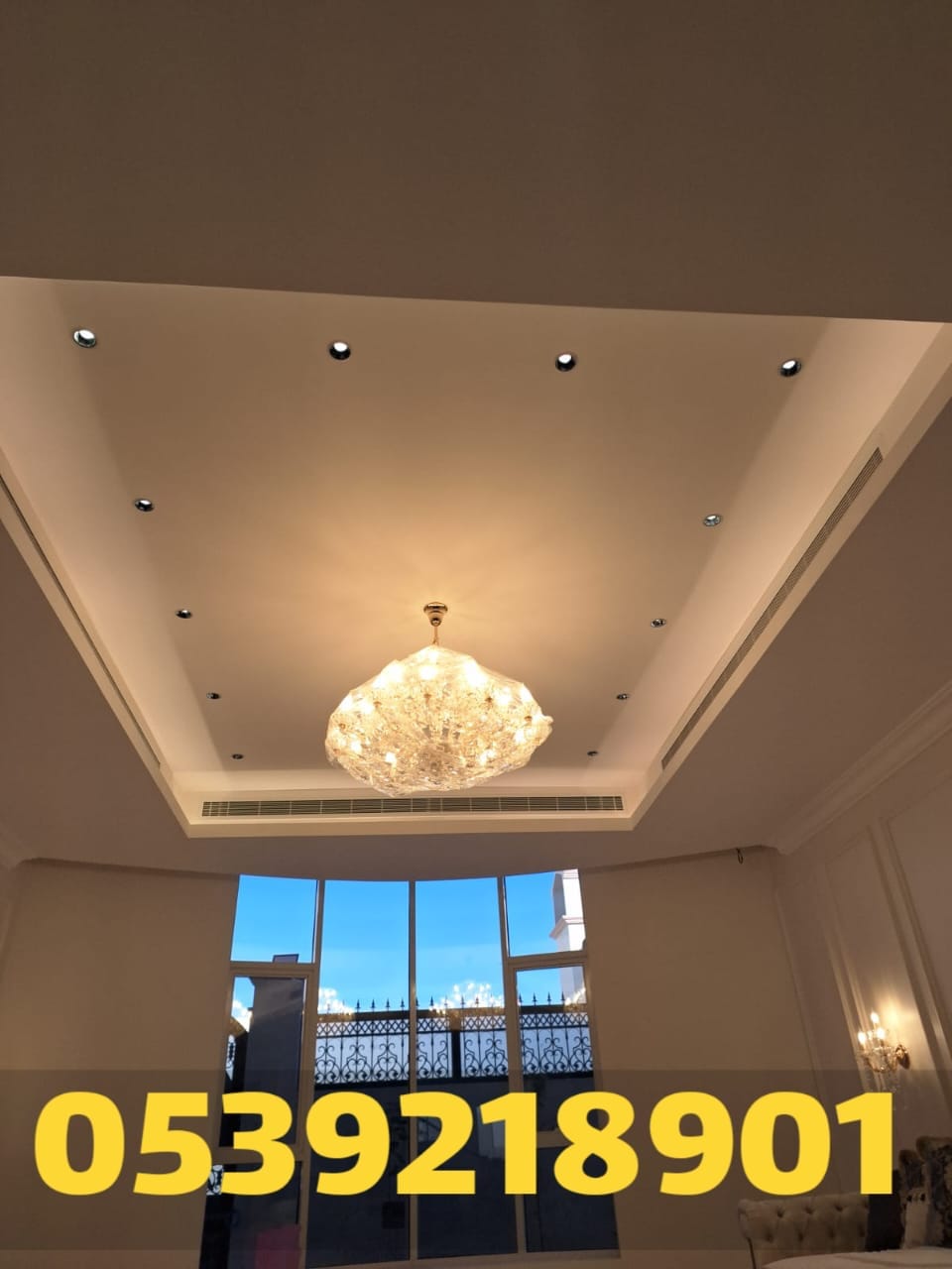 تصميم وتركيب جبس بورد في الأحساء | أسقف مودرن وتشطيبات راقية 0539218901