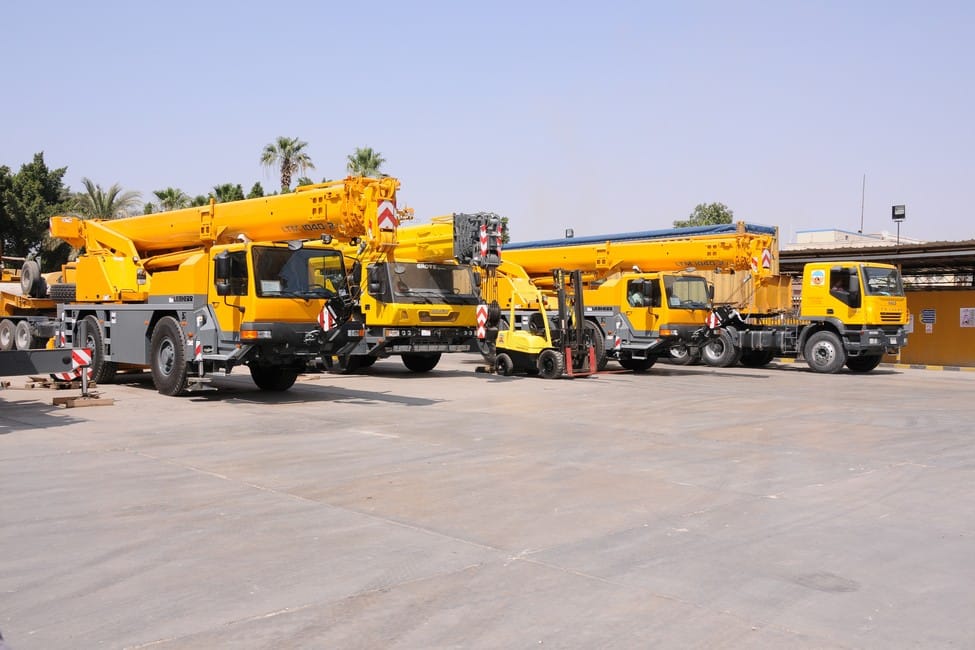 كرينات للإيجار كرين 10طن 100طن 50طن 160طن للإيجار في الدمام الرياض الجبيل