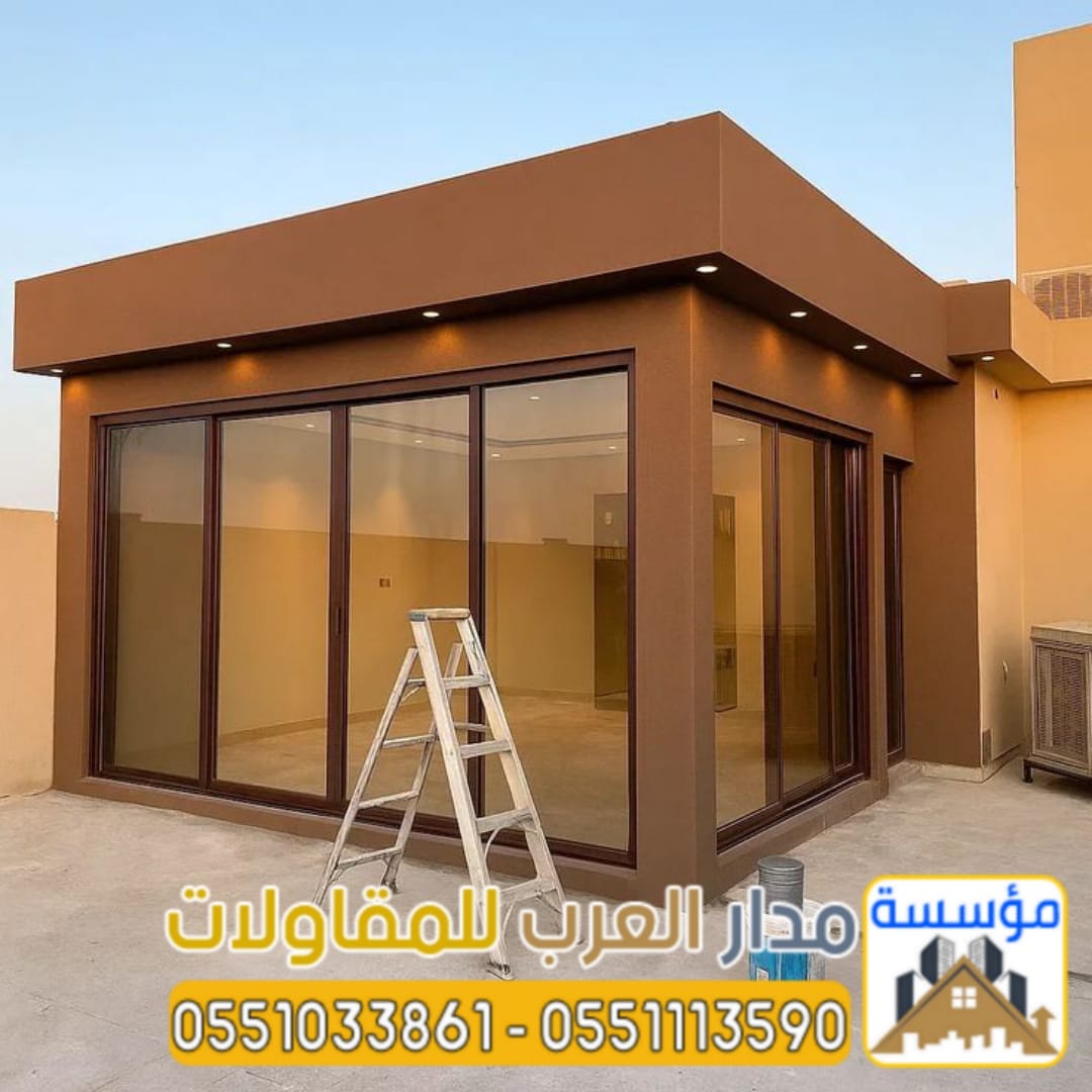 تنفيذ غرف ساندوتش بانل وملاحق ساندوتش بانل – 0551033861