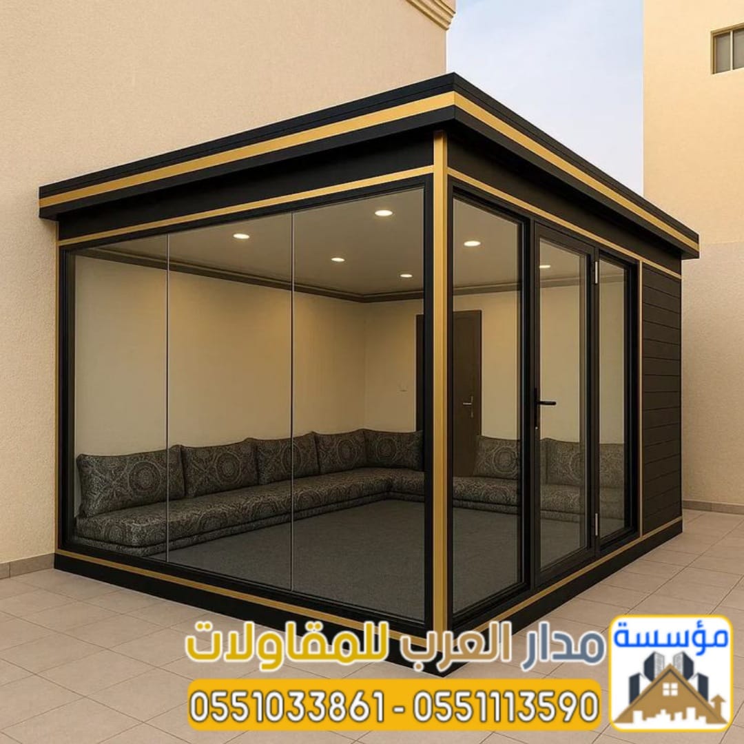 تنفيذ غرف ساندوتش بانل وملاحق ساندوتش بانل – 0551033861