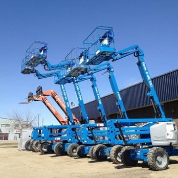 Boom lift for rental in Dammam , Jeddah , Riyadh * Man lift for rent