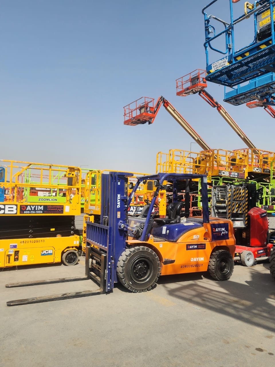 Electricity * Boom lift for rent in Dammam – Riyadh – Jeddah – Jubail