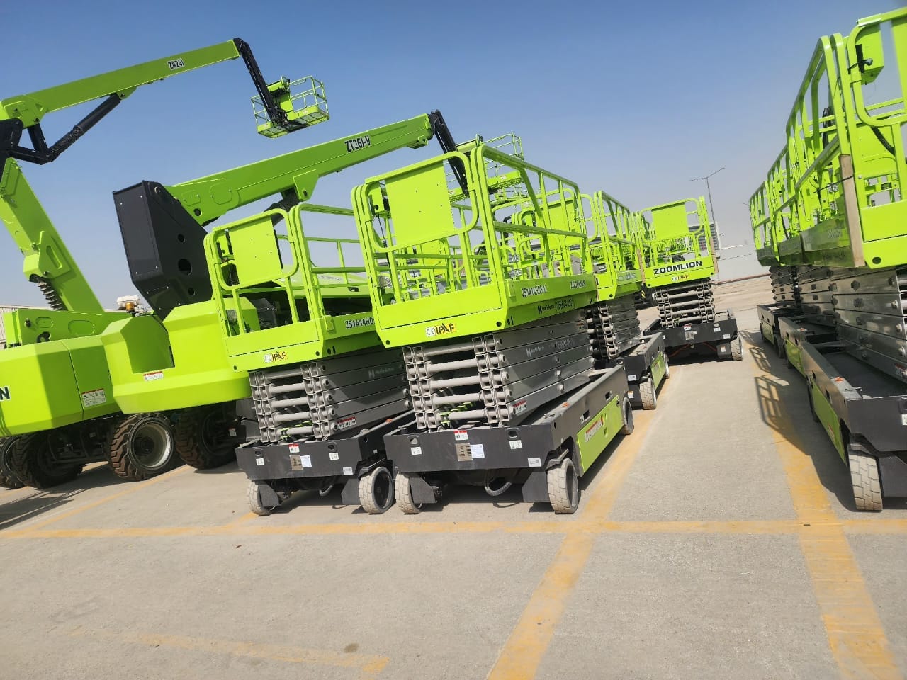 سيزر لفت للإيجار في جدة الدمام | 8 10 12 14 16 18 20 متر | شركة تاج المملكة 0564548663