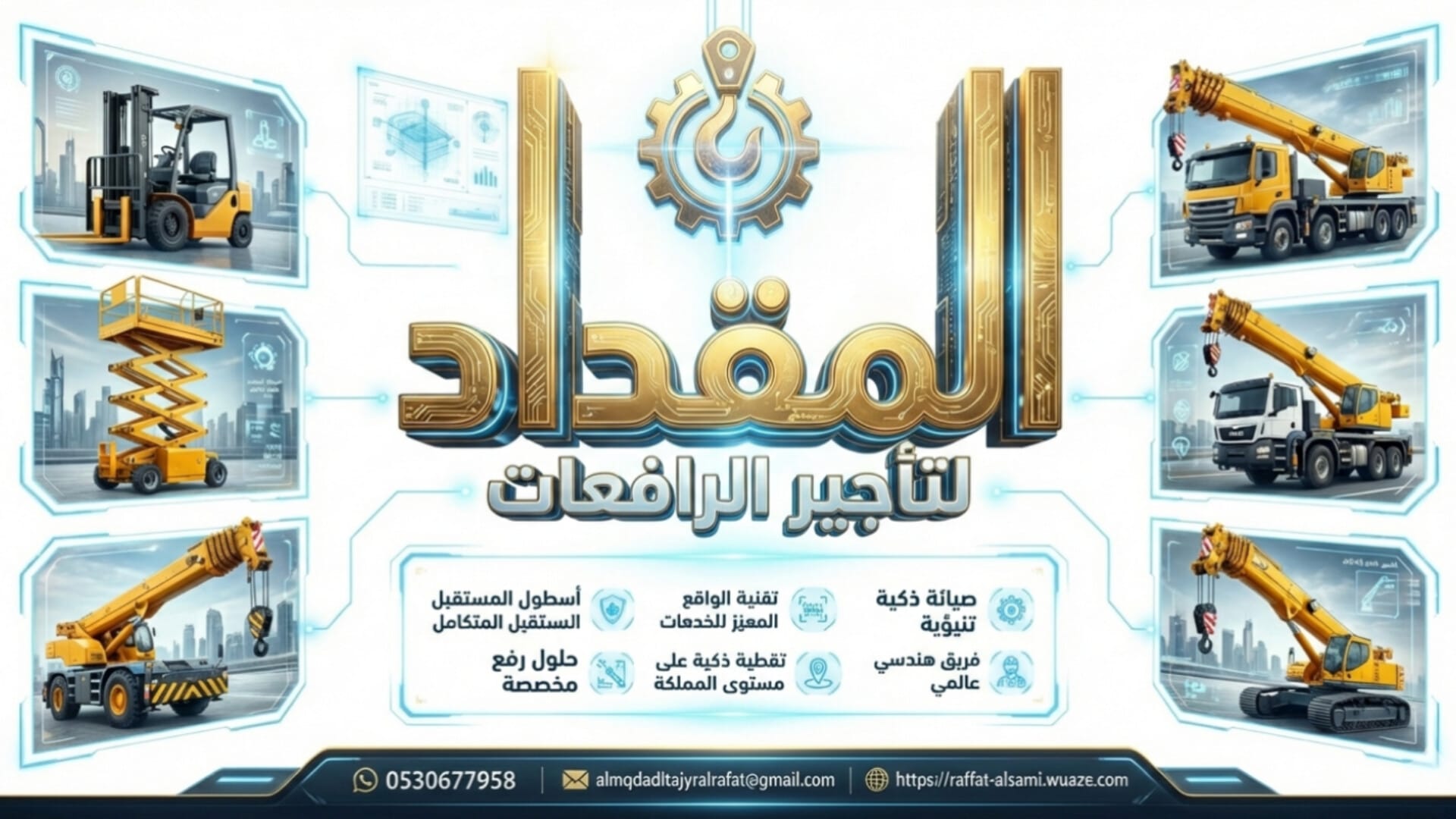 فوركلفت للأيجار في الدمام والرياض – أسعار تنافسية – توصيل سريع