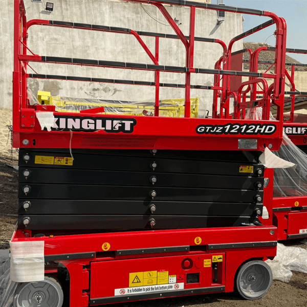 Scissor lift for rental In Dammam Jeddah Riyadh Caesarat