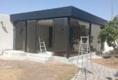 مقاول ملاحق زجاج بالرياض – تصميم ملحق زجاج للسطح والحوش 0551033861