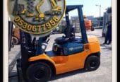 Forklift Rental for Projects — Riyadh | 1–10 Ton | Contracts Available