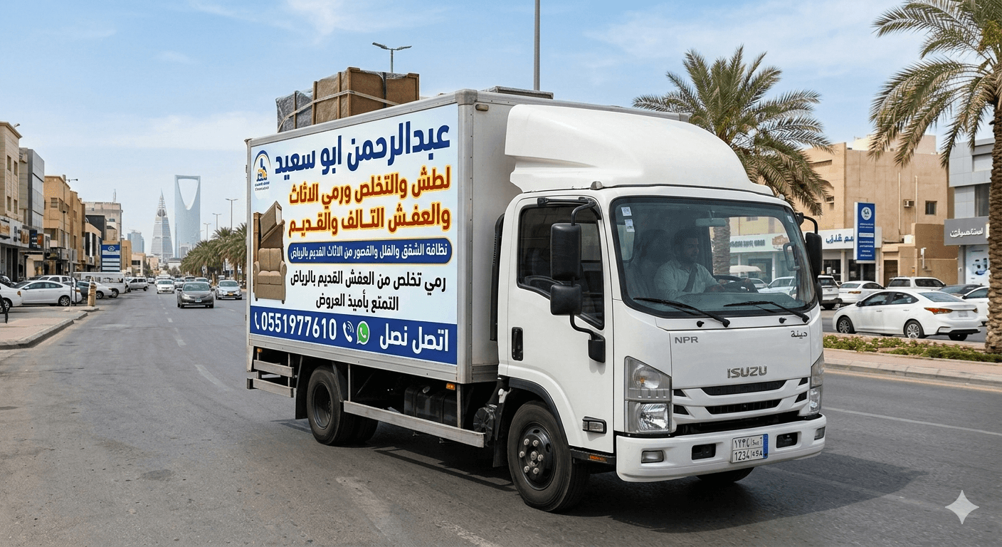 طش اثاث قديم بحي الياسمين 0551977610