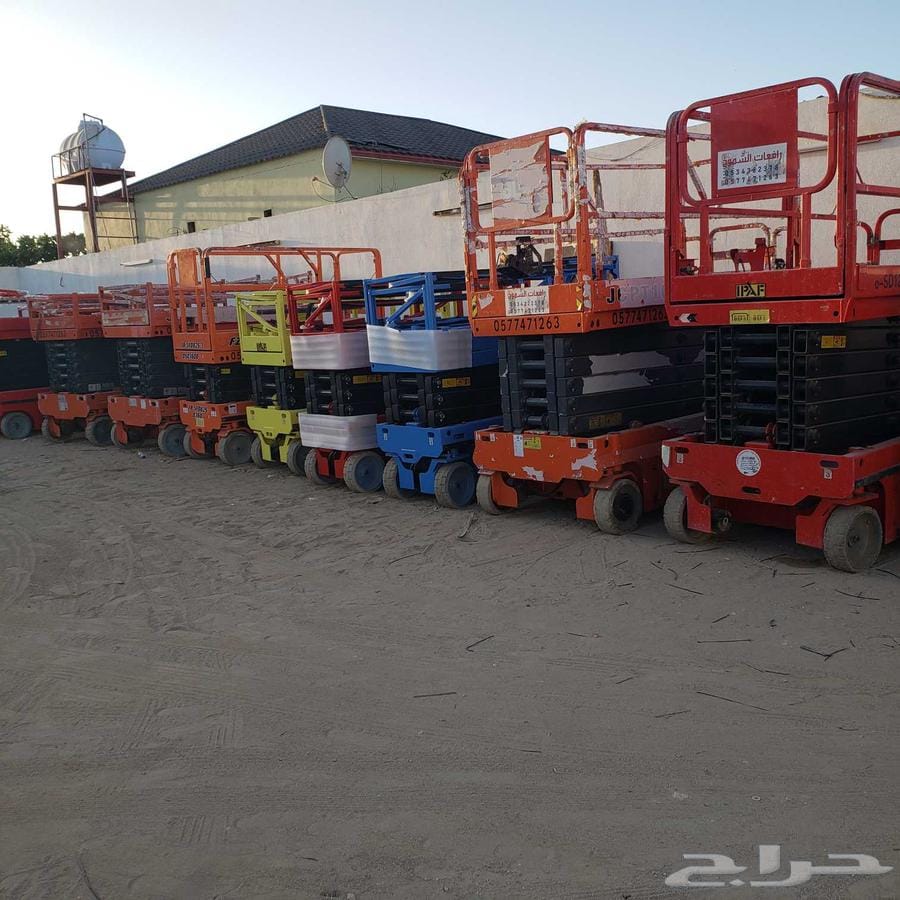 تأجير سيزر لفت 12متر 8متر 10متر 14متر في الدمام الجبيل القطيف