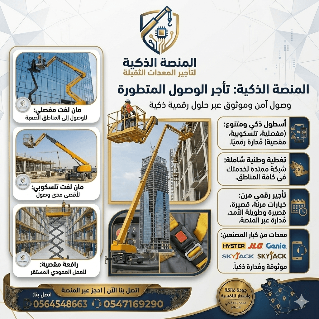 فوركلفت للإيجار في الدمام | 2026