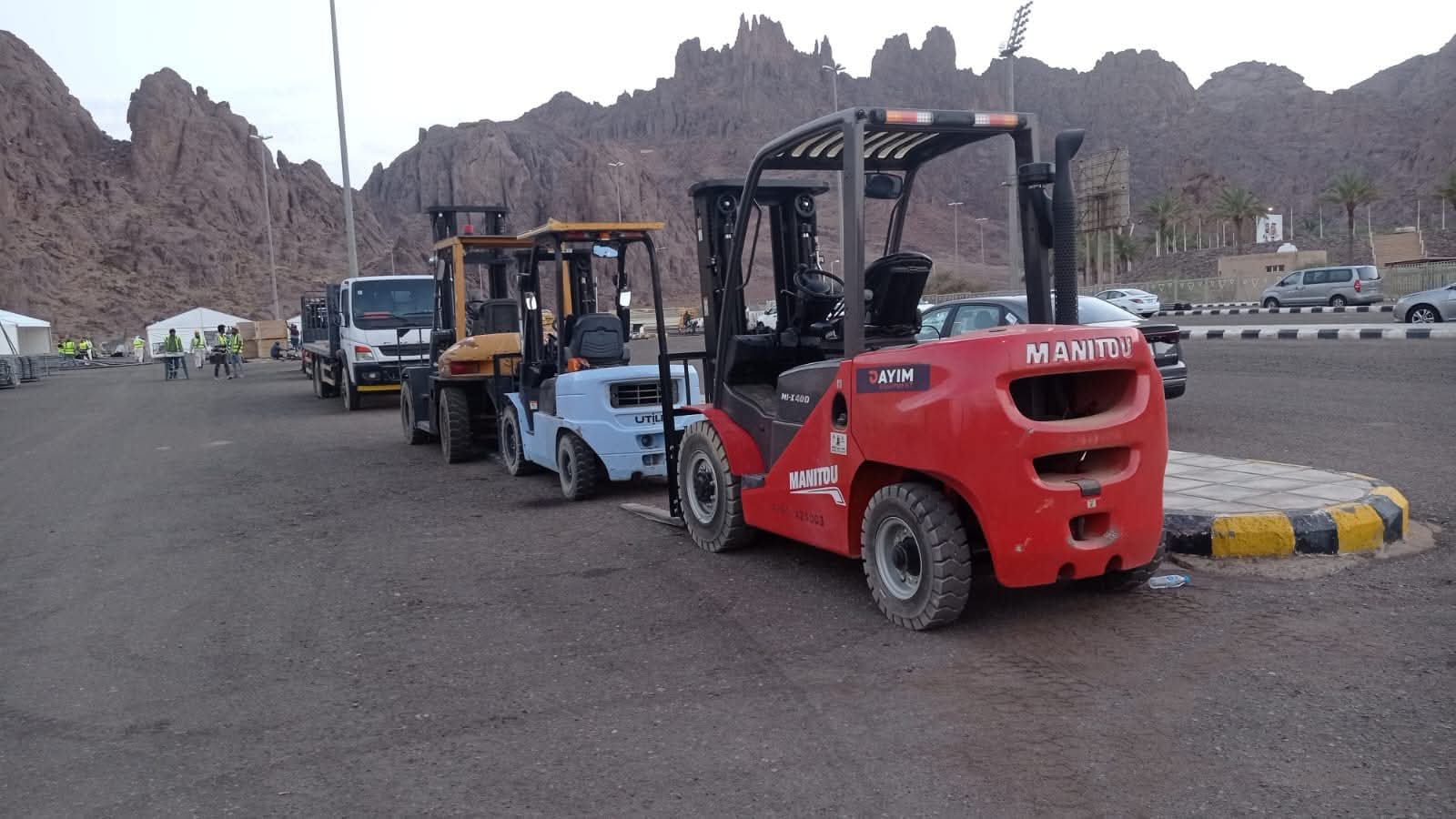 فوركلفت للإيجار في الدمام * رافعات شوكية للإيجار الدمام