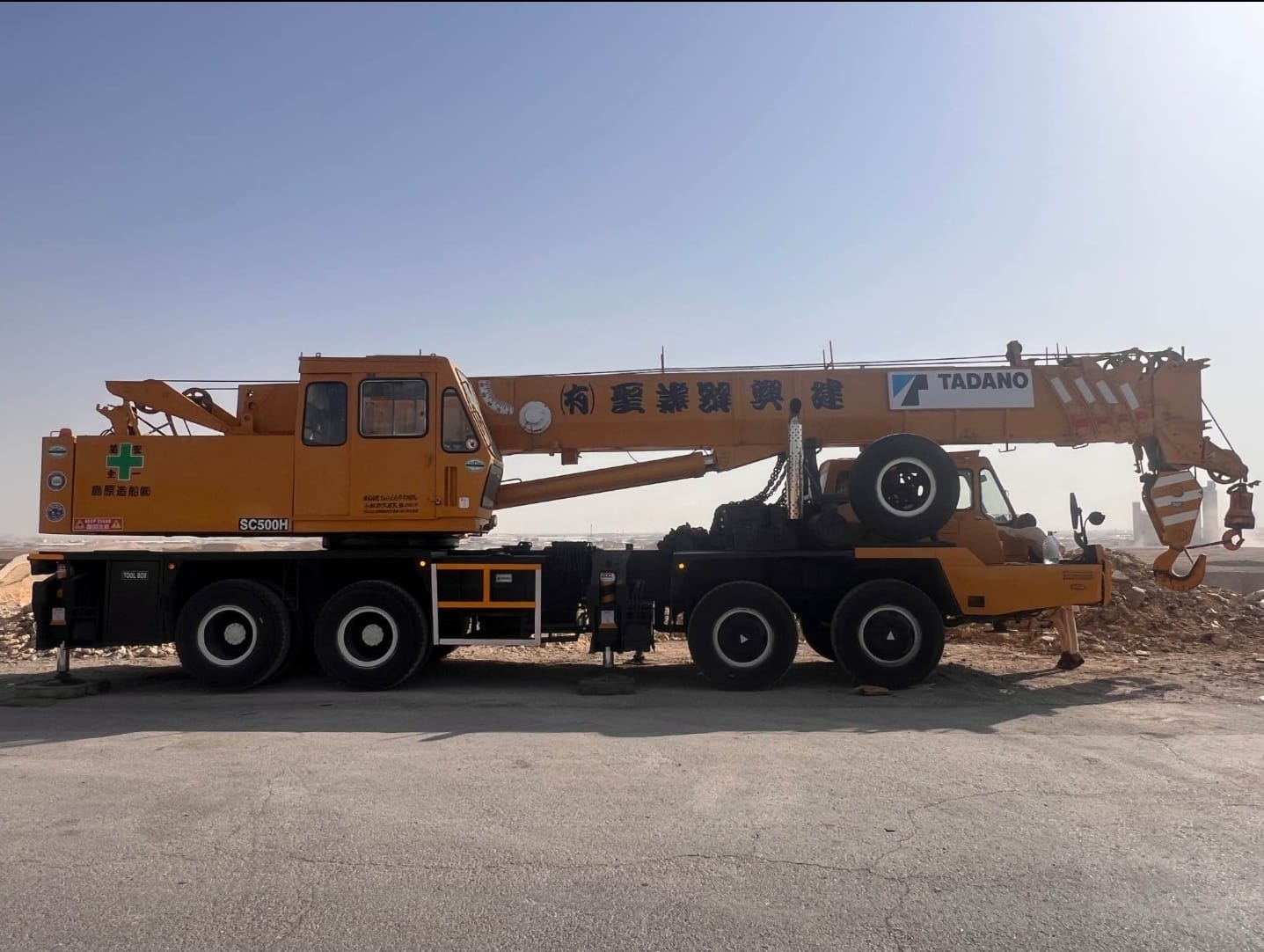 كرينات جدة للإيجار | سعات 10 – 100 طن