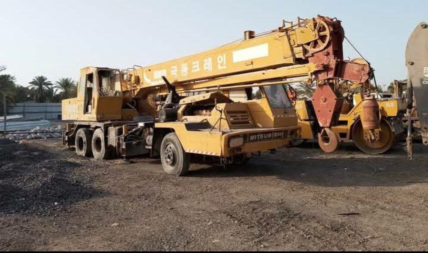 كرين الجبيل للإيجار | كرينات بسعات 10 – 100 طن