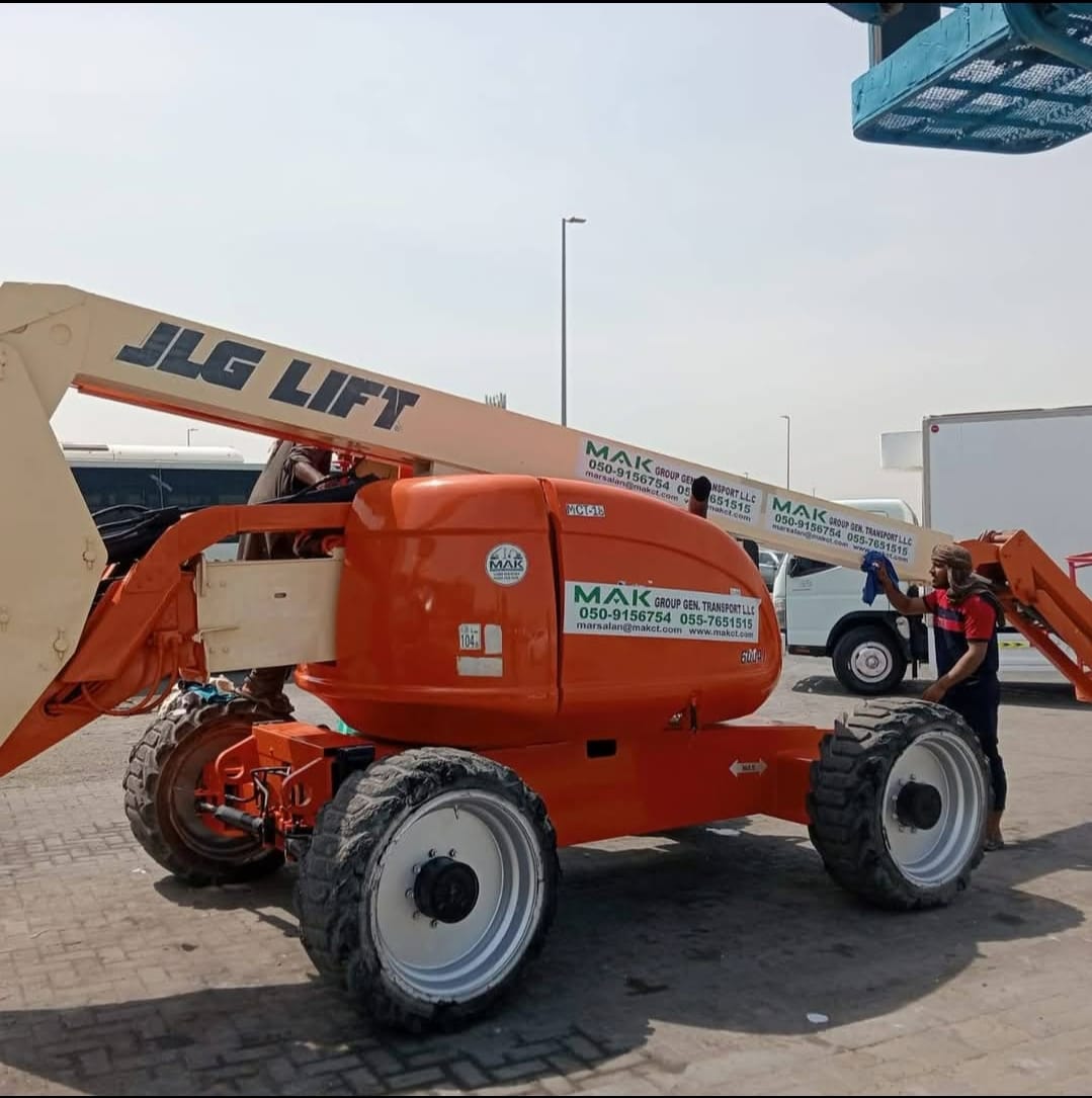 Articulating Boom Lift Saudi Arabia | Man Lift Rental Riyadh Jeddah Dammam KSA