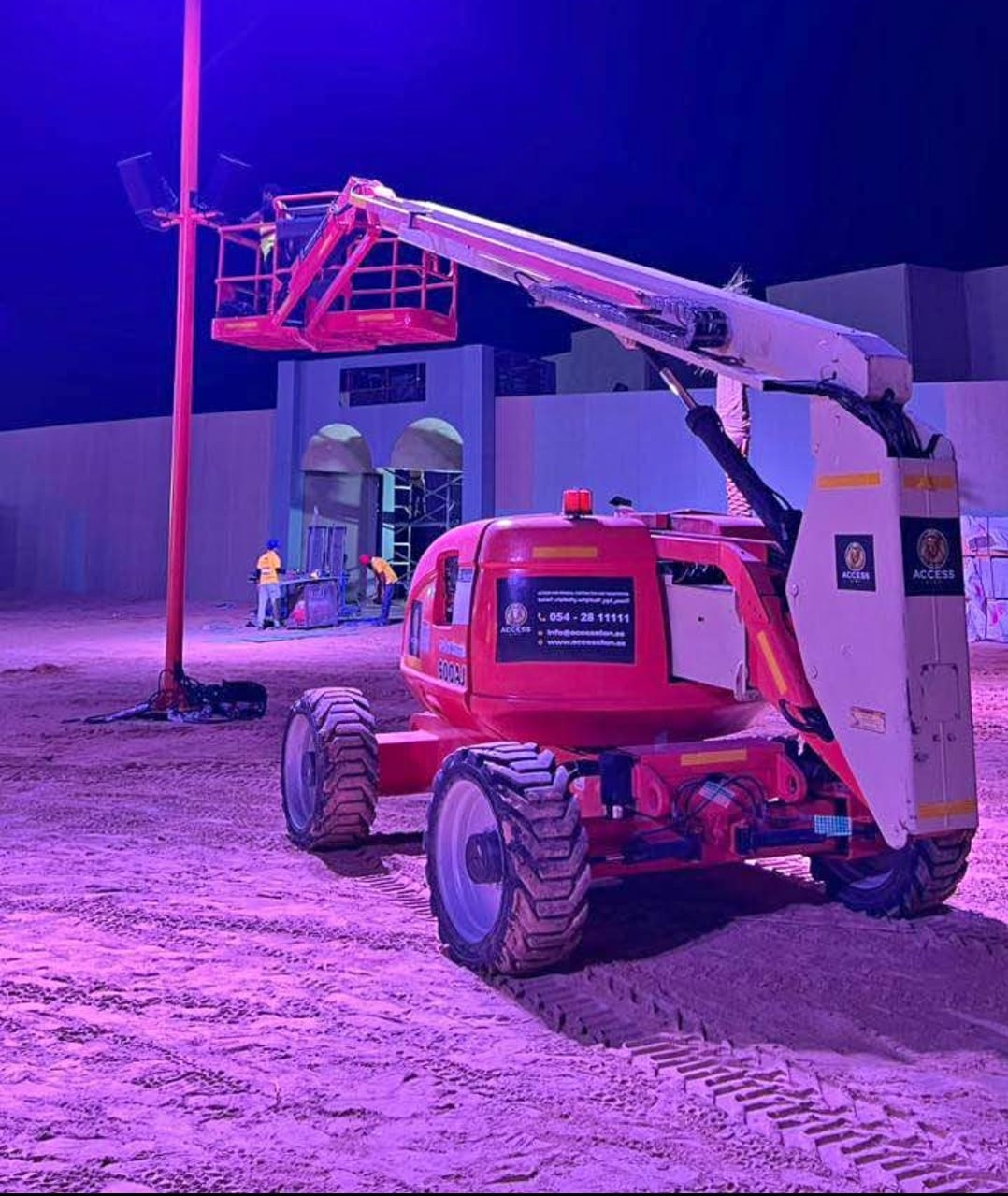 Boom Lift Rental Saudi Arabia | Articulating Man Lift for Hire 12m to 56m