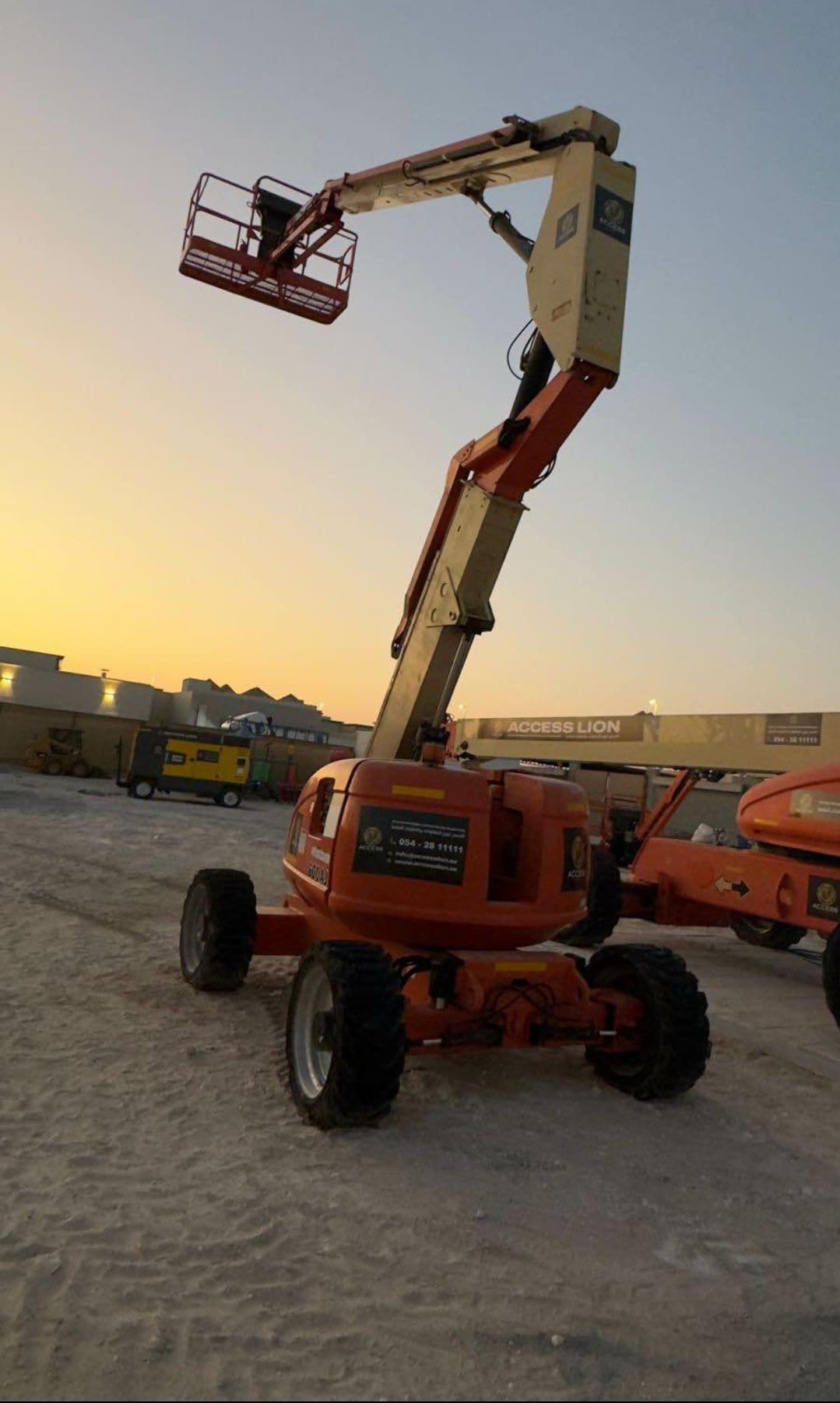 Boom Lift Rental Saudi Arabia | Articulating Man Lift for Hire 12m to 56m