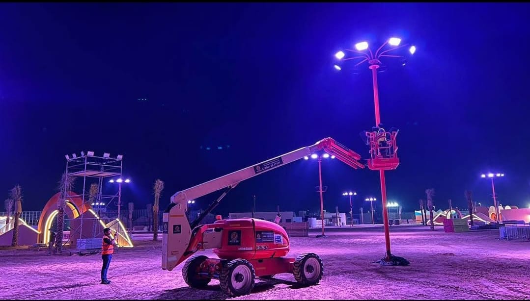 Boom Lift Rental Saudi Arabia | Articulating Man Lift for Hire 12m to 56m