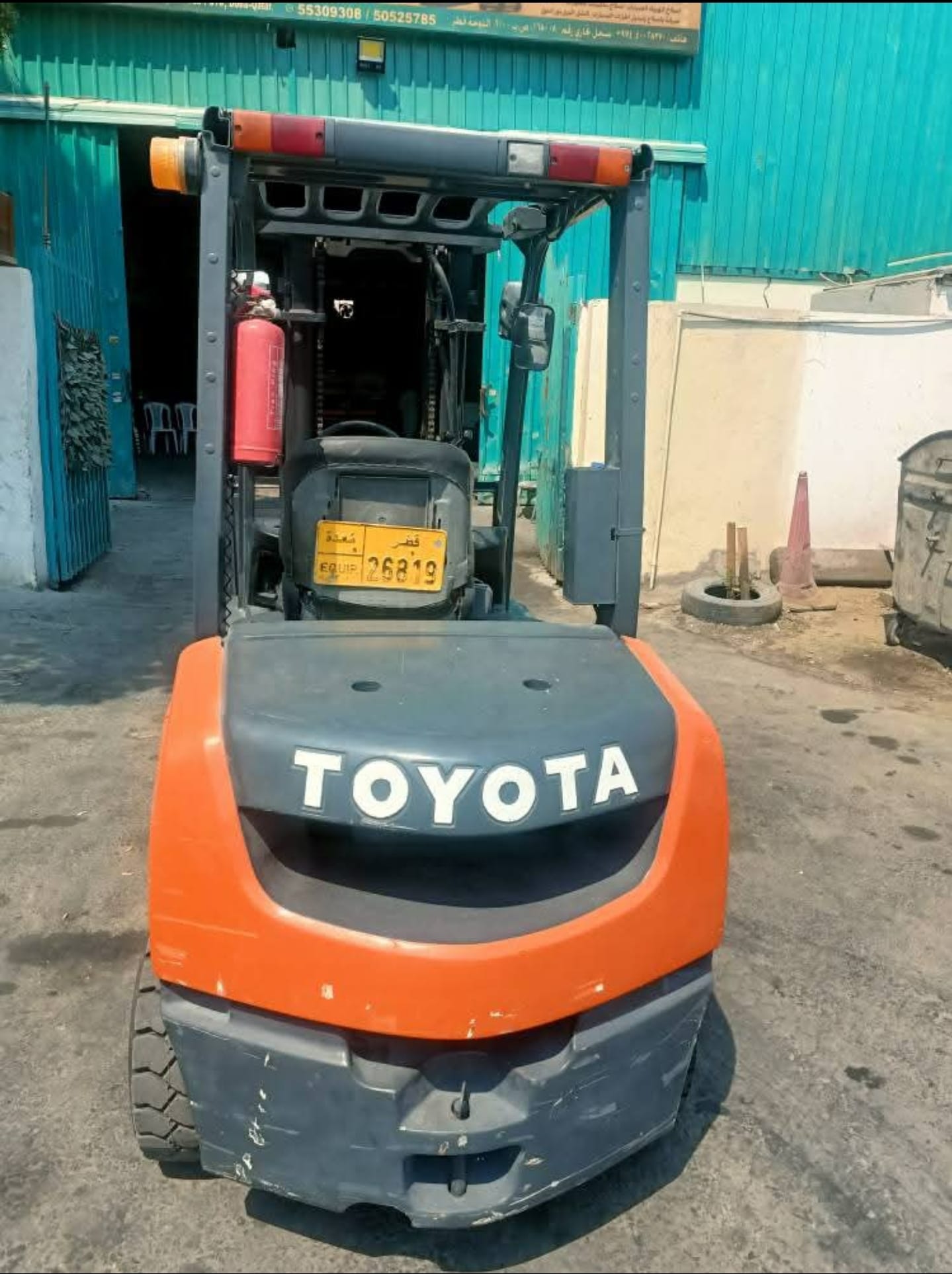 🏗️ تأجير رافعات شوكية (فوركلفت) 3–20 طن في جدة والرياض والدمام | Forklift Rental Saudi Arabia