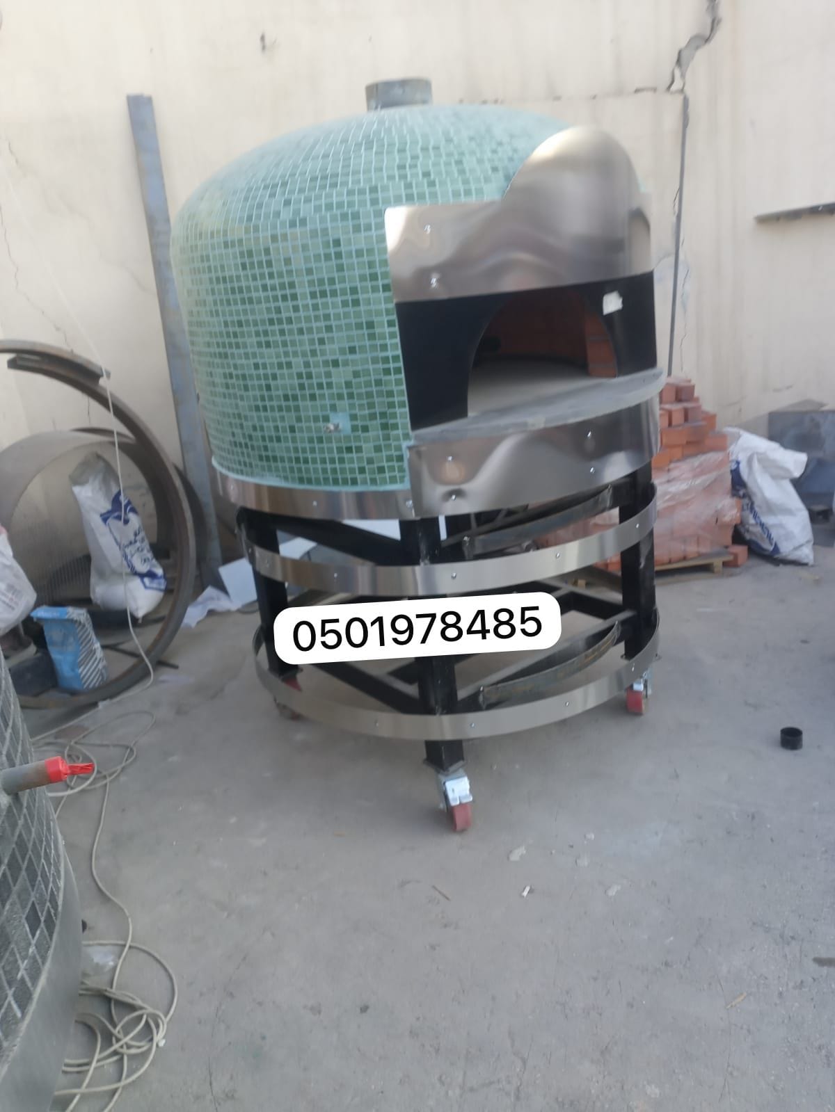 افرن بيتزا نابولي غاز