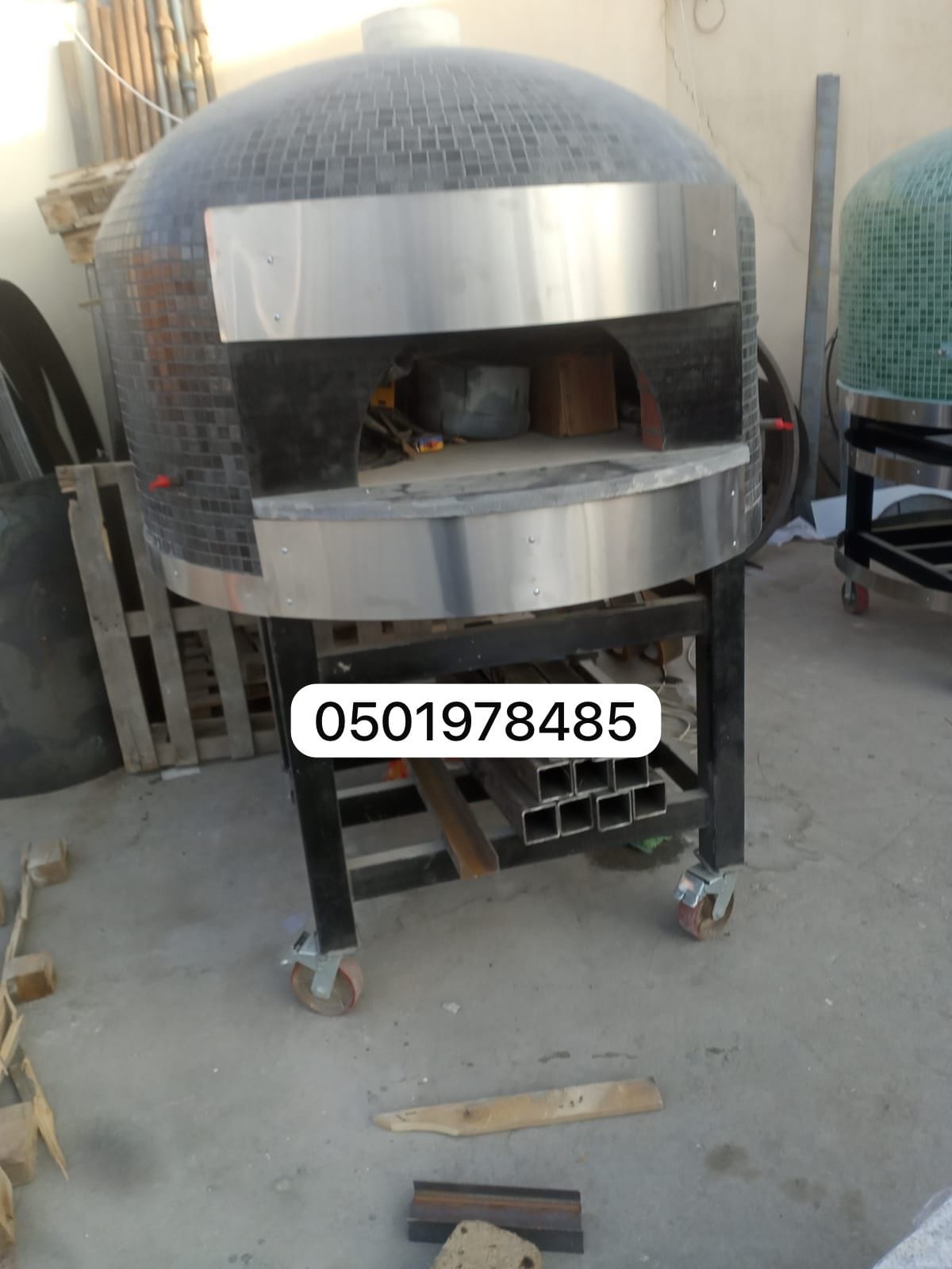 افرن بيتزا نابولي غاز