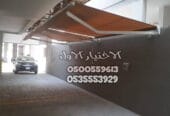 تركيب مظلات سيارات مقاومة للرياح والحرارة في الرياض 0500559613 مظلات سيارات عالية الجودة في الرياض – مظلات وسواتر الإختيار الأول للمظلات
