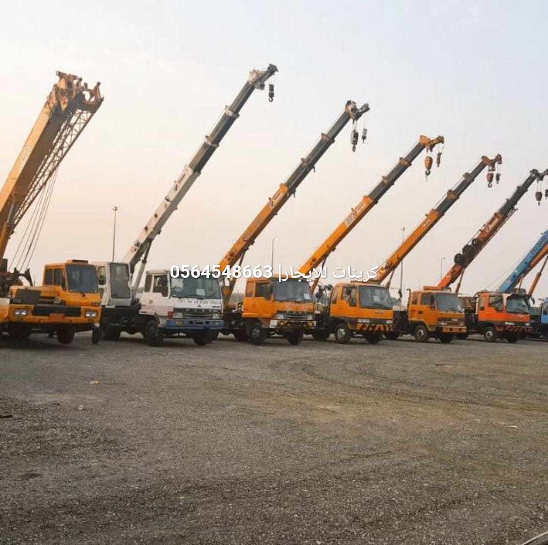 كرينات للايجار في الدمام الجبيل القطيف | Crane rental Dammam Jubail