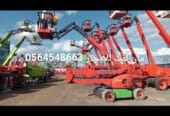 Telescopic & Manlift & Boom Lift Rental Dammam Mecca Jeddah