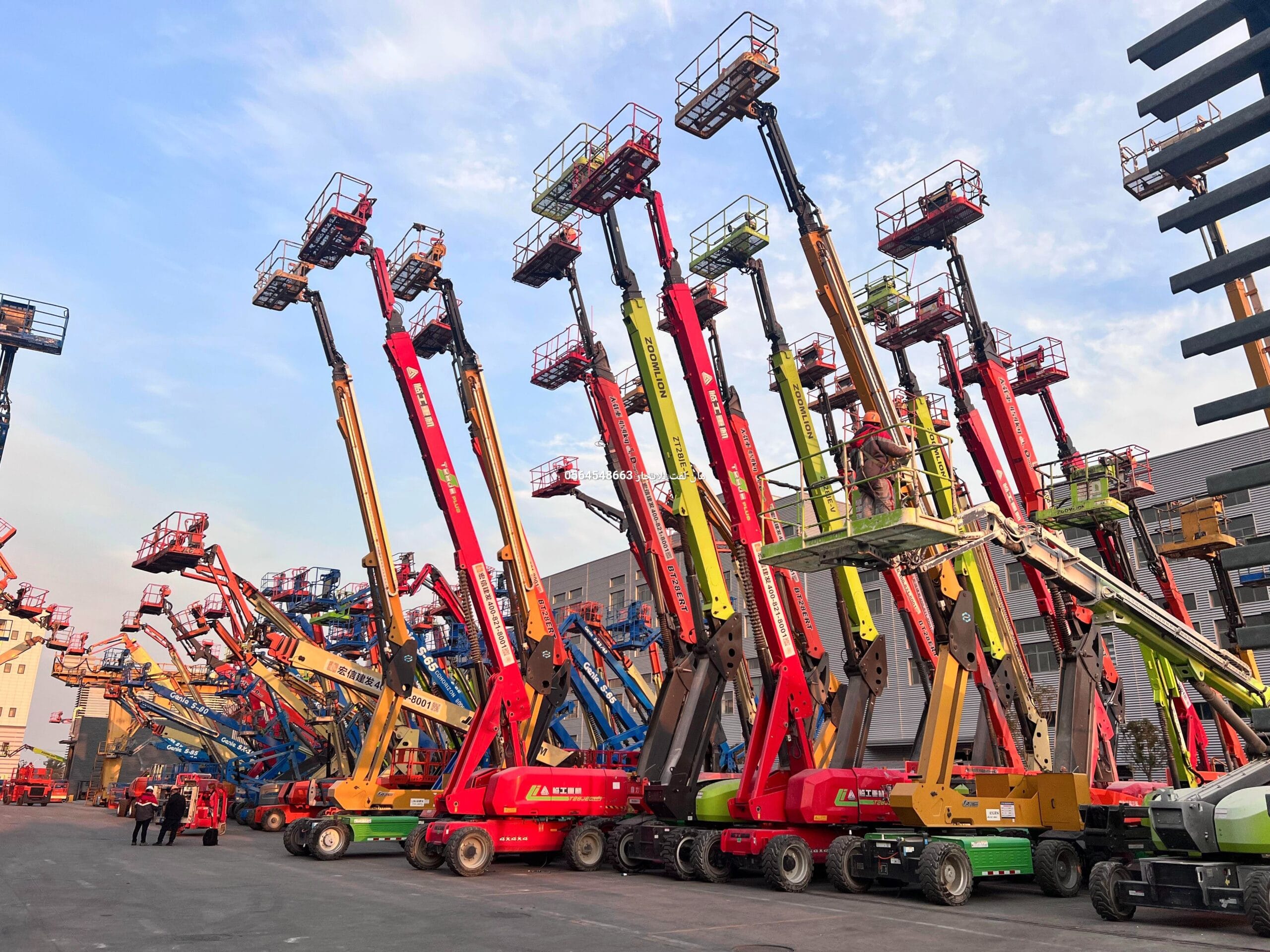 Telescopic & Boom Lift Rental Dammam _ Riyadh Jeddah Manlift