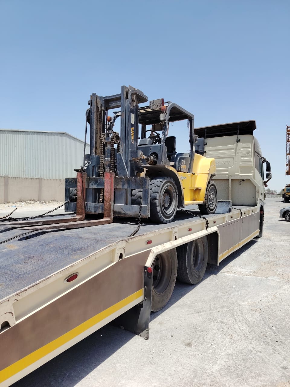 فوركليفت 7طن للإيجار في الدمام Forklift 7ton rent