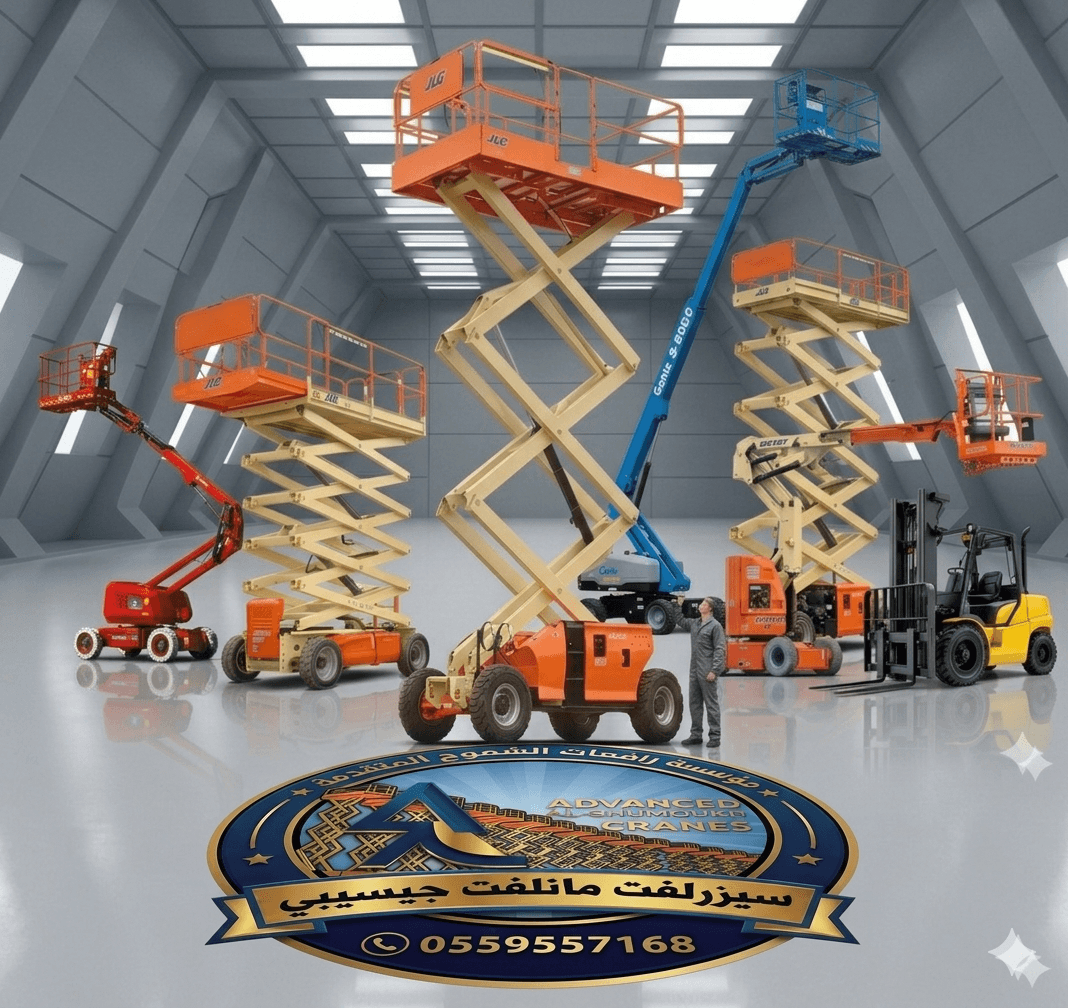 رافعة مقصية كهربائية للايجار سيزرلفت سيزرلفت سيزر لفت للايجار في الدمام للايجار اليومي والشهري والسنوي #0559557168