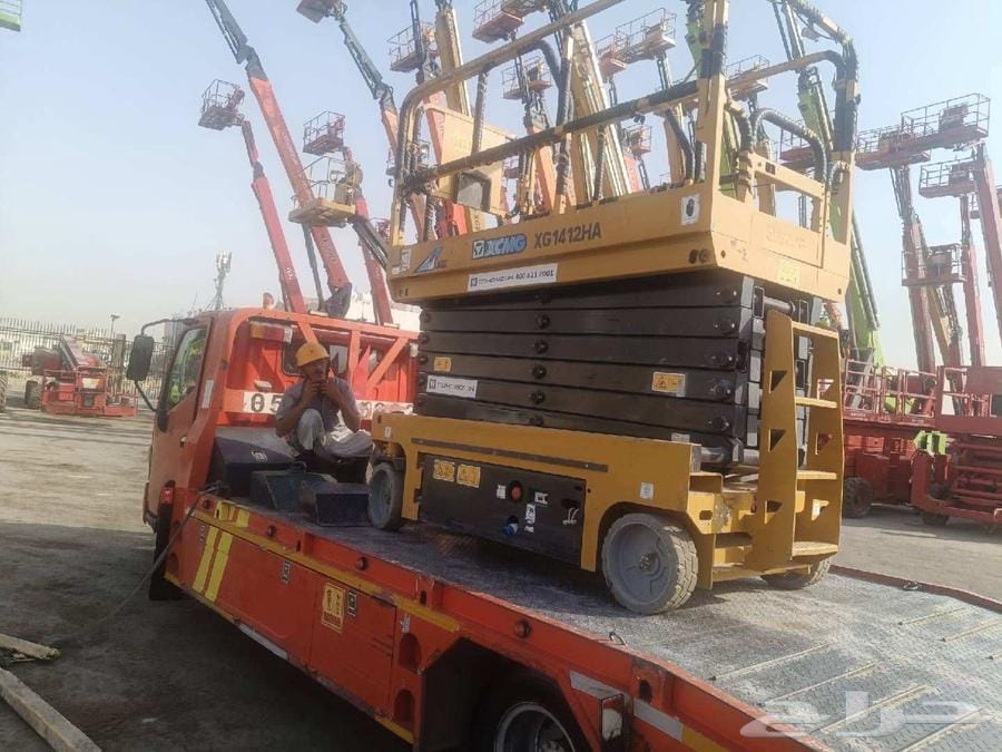 🚀 سيزر لفت للأيجار جدة ❯❯ رافعات مقصية 12 متر 18 متر ❯❯ مكة والجموم والمنطقة الغربية ❯❯ فحص معتمد ​