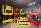 رافعه مقصيه سيزرلفت scissorlift manlifts Jaddah مانلفت جميع المقاسات والاحجام