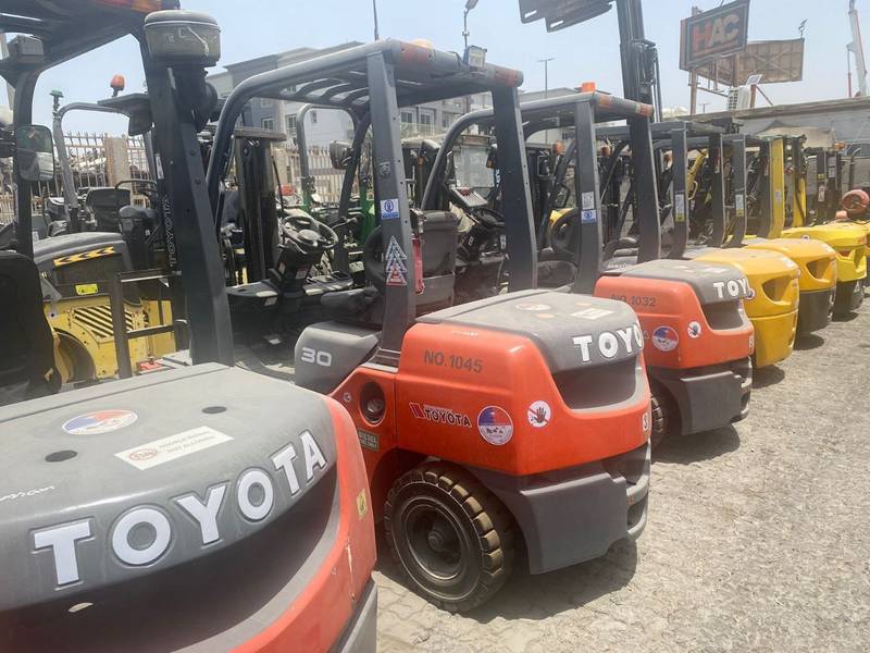 3️⃣ Heavy Duty Forklift Rental Dammam KSA | 5T & 10T | Fast Delivery Jubail