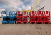سيزر لفت للإيجار في جدة | تأجير رافعات مقصية 8 * 10 * 12 * 14 * 16 * متر | Scissor lift rental Jeddah