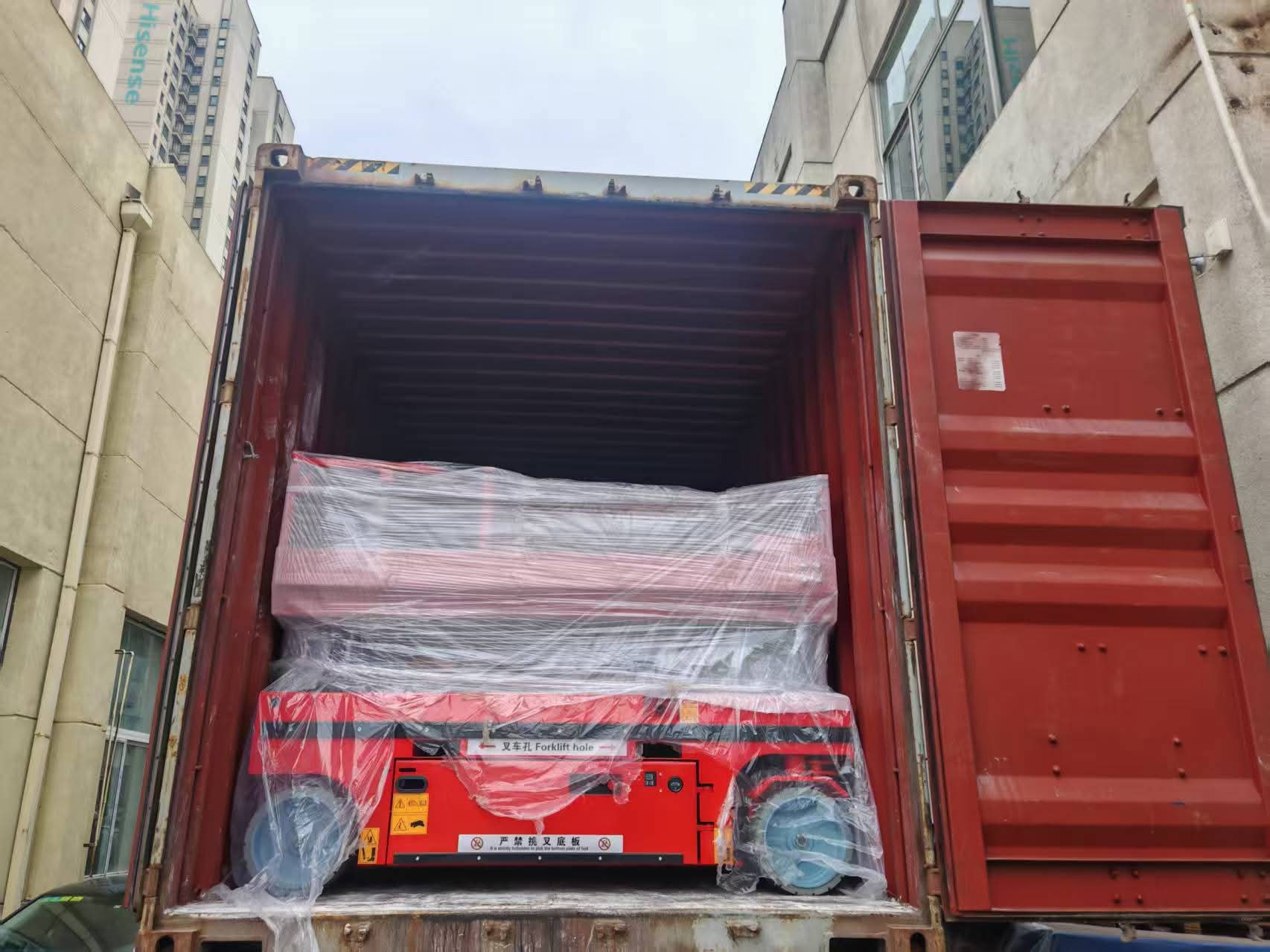 ​سيزر لفت للايجار الدمام ( حلول رفع ذكية ) ارتفاع 14 متر و 16 متر — موديل السنة ✨