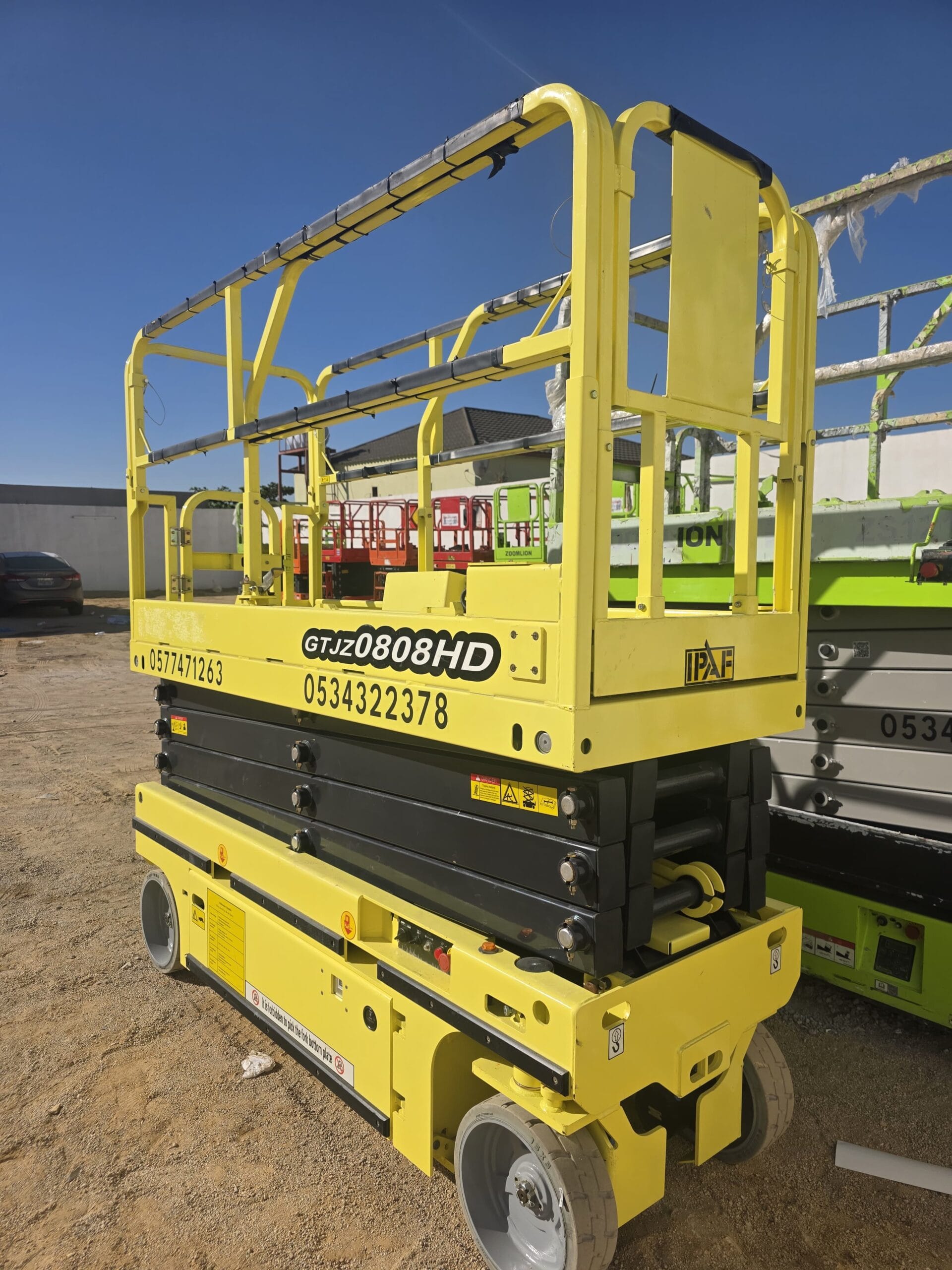 سيزرلفت للايجار رافعه مقصيه للايجار