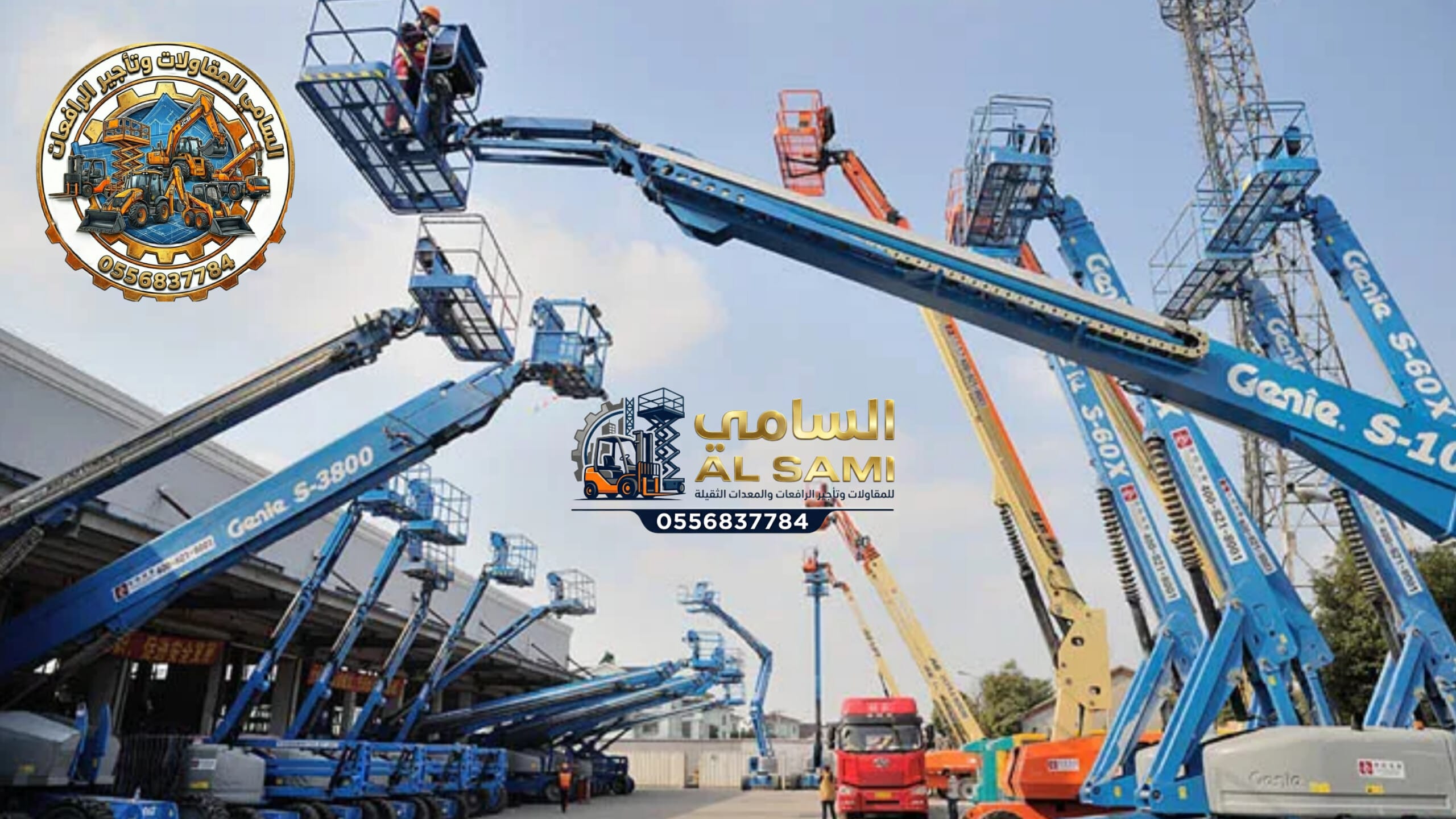 🚀 رافعات ذراعية للإيجار في الرياض | مان لفت بارتفاعات 12–32 متر يومي/أسبوعي/شهري | 2026