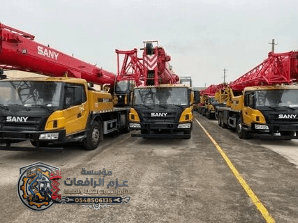 ​🔥 تأجير ( كرينات ) أوناش للأيجار في الجبيل وبقيق ورأس تنورة – موبايل كرين هيدروليك ثقيل –