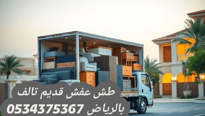 طش اثاث عفش قديم تالف بالرياض 0534375367