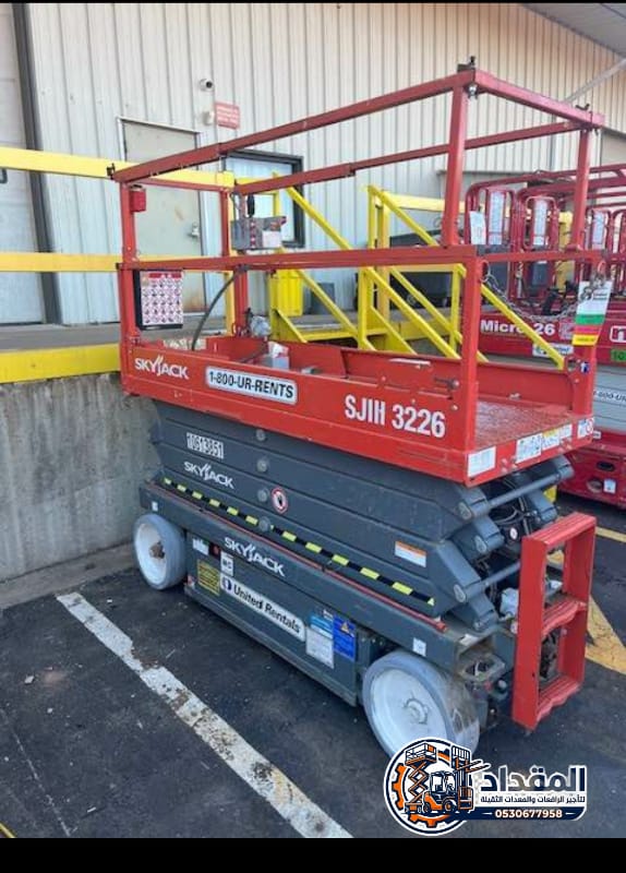 سيزر لفت 10متر للأيجار في الدمام- بأسعار تنافسية