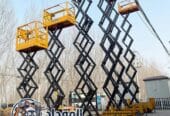سيزر لفت للإيجار في جدة | رافعة مقصية 8-10-12-14-16 متر | SCISSOR LIFT RENTAL JEDDAH –2026