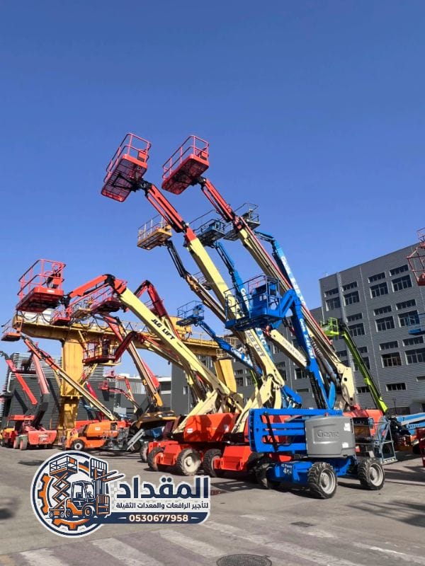 تأجير مان لفت كهرباء وديزل في الدمام والخبر والجبيل