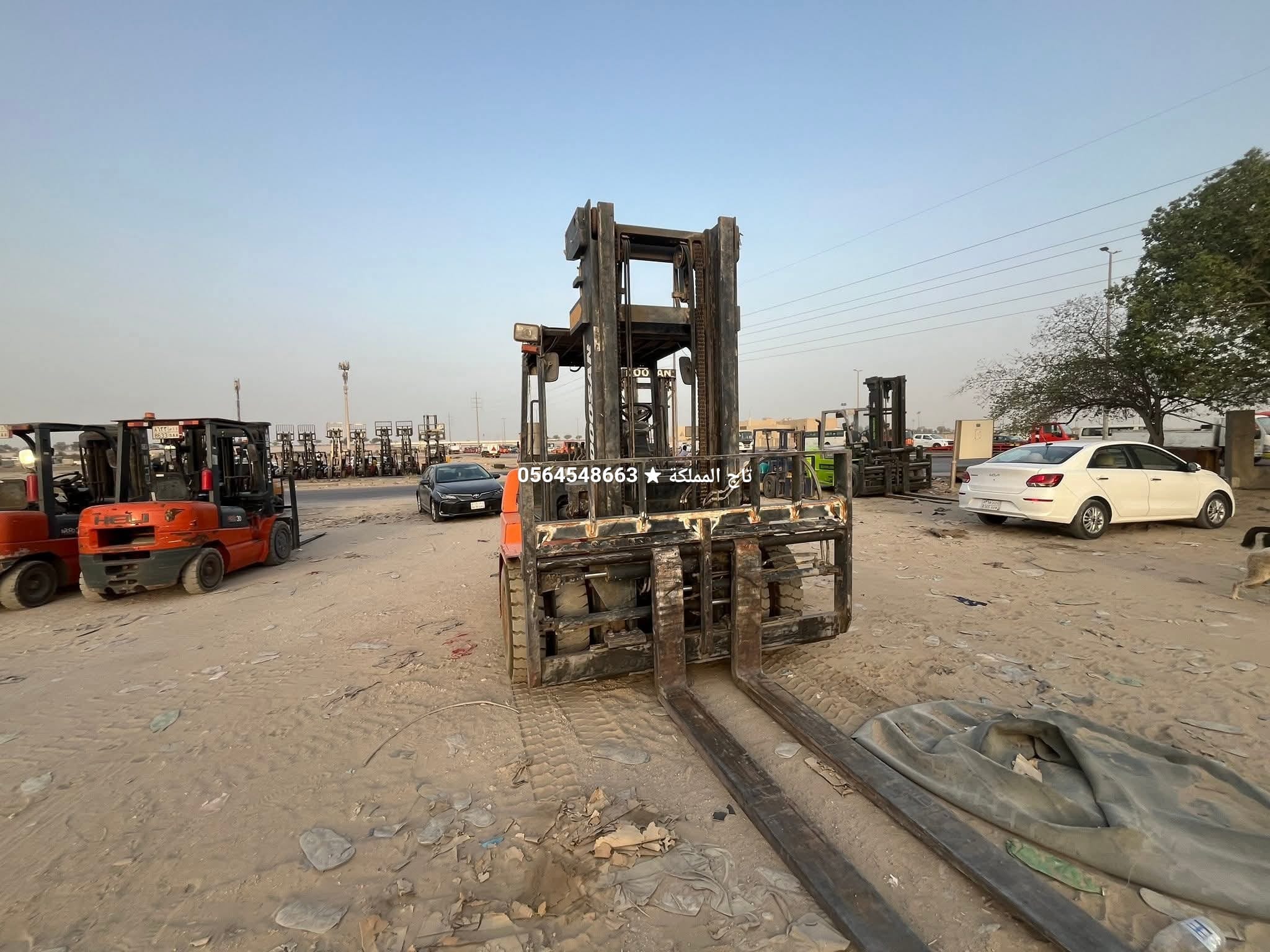 ​⚡ تأجير فوركلفت في الرياض والخرج | رافعات شوكية للأيجار 10 طن و 16 طن و 20 طن | بنزين وغاز #الرياض #الخرج