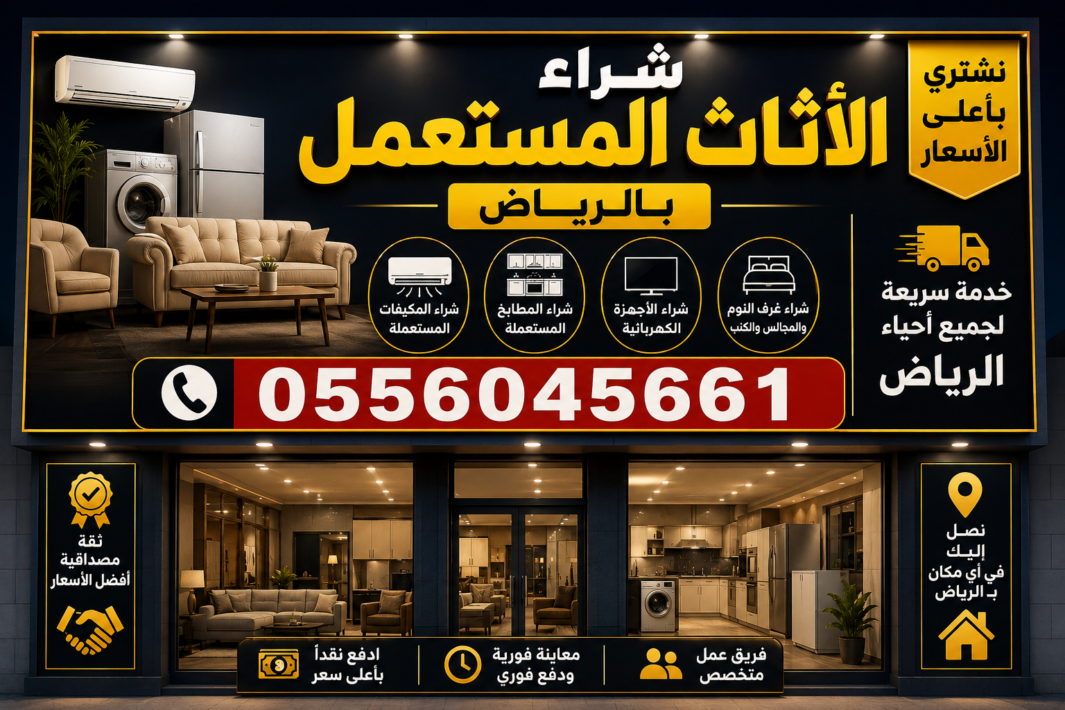 شراء مكيفات مستعمله حي عرقة 0556045661