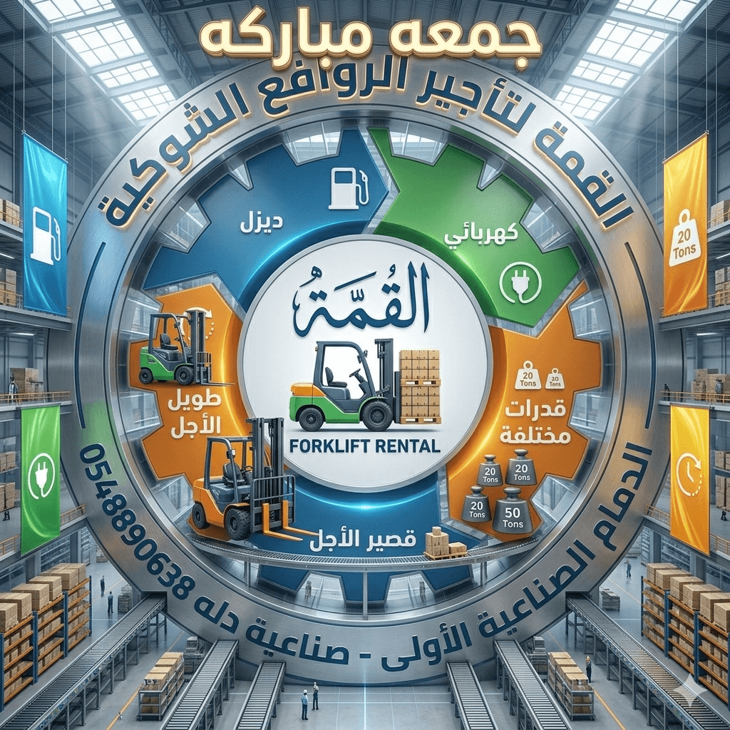 رافعه شوكيه للإيجار