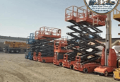 سيزر لفت للايجار في جدة / ارتفاع 14م-16م — أنظمة الرفع الهيدروليكي _ Aerial Platform | رافعة مقصية