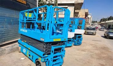 سيزرلفت للايجار في جده# مان لفت للايجار #Scissor lifts for rent in Jeddah