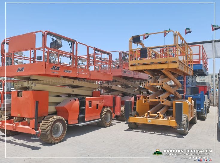 سيزرلفت للايجار في جده# مان لفت للايجار #Scissor lifts for rent in Jeddah